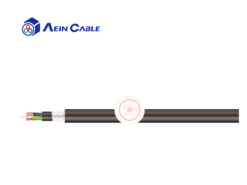 Alternative TKD  C-PUR-HF Control Cables for Cable Trolley Systems