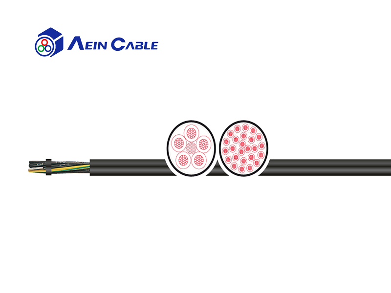 Alternative TKD JZ/OZ ARCTIC +UV BLACK Power Cable