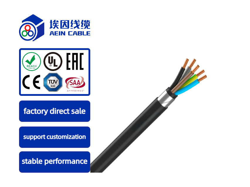 U-1000 RVFV standard industrial cable TUV standard certification cable