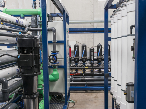 Industrial water treatment