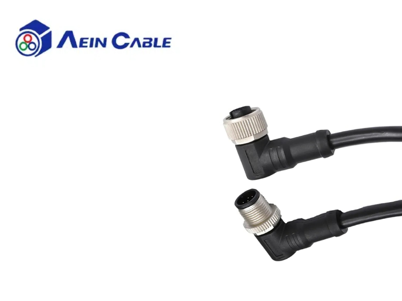 M12 cable assembly bent type (fixed type) M12 cable assembly bent type (fixed type)
