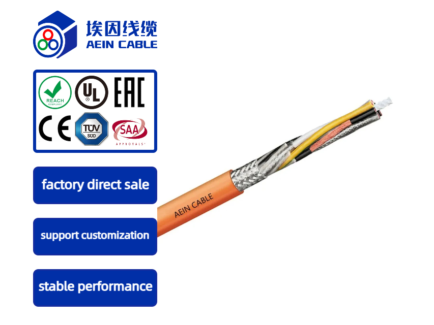 SERVO FD-40 +90℃ 0.6/1KV PUR Servo Power Cable (shielded)