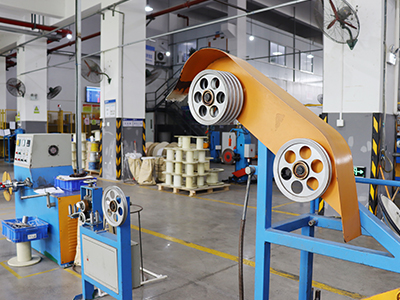 Real Scene of the Aein line Cable Workshop