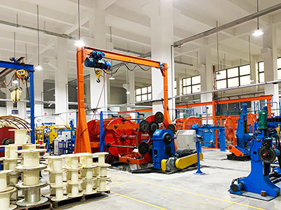 Aein Cable Production Workshop Real Shot