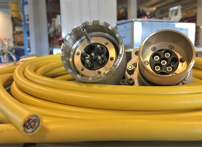 Crane reel cable case