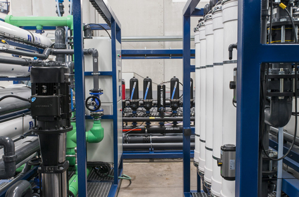Industrial sewage treatment case